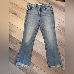 MOTHER jeans-brand new without tags/never worn. Insider Crop Fray I confess 29